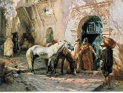 unknow artist Arab or Arabic people and life. Orientalism oil paintings 155 Sweden oil painting artist